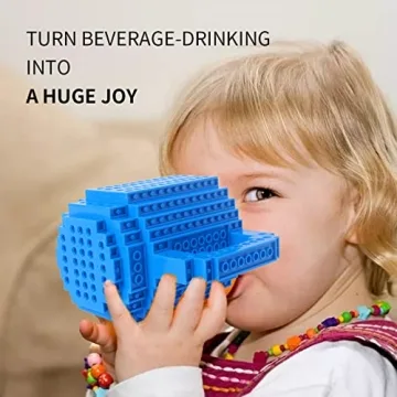 Lumsburry Coffee Mug with Building Blocks for Kids