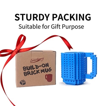 Lumsburry Coffee Mug with Building Blocks for Kids