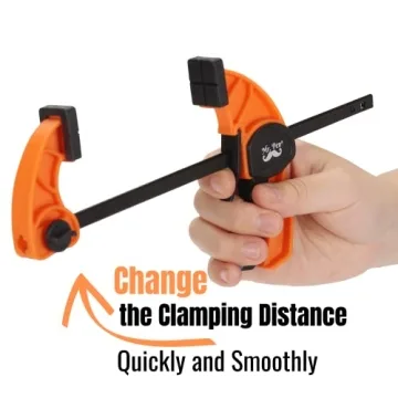 Mr. Pen Bar Clamps 6" - Lightweight Quick Grip for Woodworking