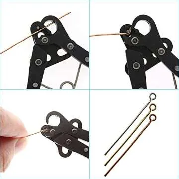 The Beadsmith 1-Step Looper Pliers, 3mm, 24-18g Craft Wire, Instantly Create Consistent Loops for Rosaries, Earrings, Bracelets, Necklaces and Wire Jewelry in One Step