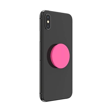 Vibrant Neon Pink PopSocket for Phones and Cases