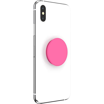 Vibrant Neon Pink PopSocket for Phones and Cases