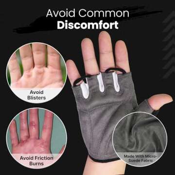 LuxoBike Cycling Gloves for Men and Women - Padded & Breathable