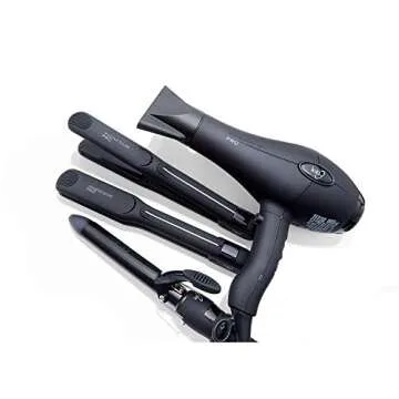 Ion Magnesium Flat Iron 1 Inch, Optimal Heat, Ceramic Tourmaline, Patented Korean Magnesium Technology