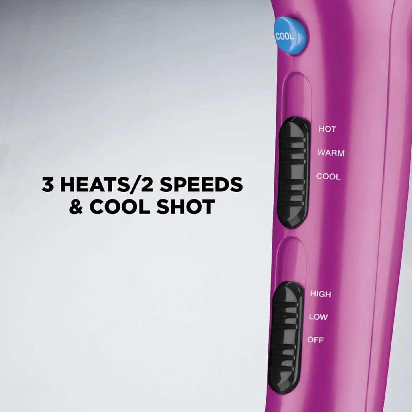 Conair Hair Dryer with Retractable Cord - 1875W Essential