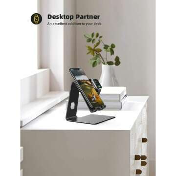 Lamicall Apple Watch Phone Holder 2-in-1 Stand