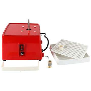 YaeTek Power Stained Grinder,Industrial Mini Portable Stained Grinder Diamond Glass Art Grinding Tool with Diamond Grinder Bit (110V, 0.1A 65W)