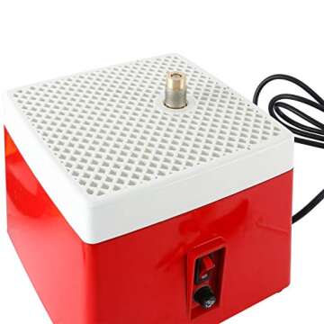YaeTek Power Stained Grinder,Industrial Mini Portable Stained Grinder Diamond Glass Art Grinding Tool with Diamond Grinder Bit (110V, 0.1A 65W)