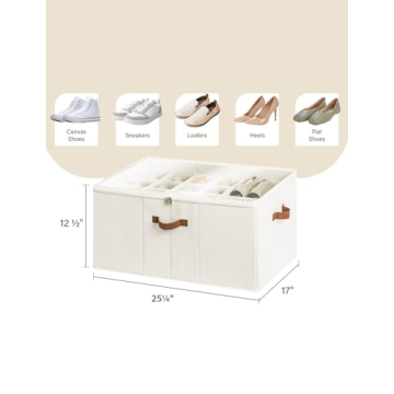 Stylish StorageWorks Shoe Organizer for 24 Pairs