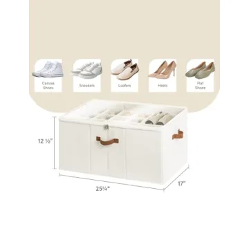 Stylish StorageWorks Shoe Organizer for 24 Pairs