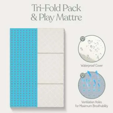 Sleepah Pack and Play Mattress - Waterproof & Portable