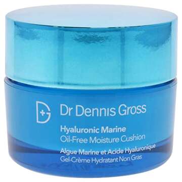 Dr Dennis Gross Hyaluronic Marine Oil-Free Moisture Cushion Moisturizer Unisex 1.7 oz