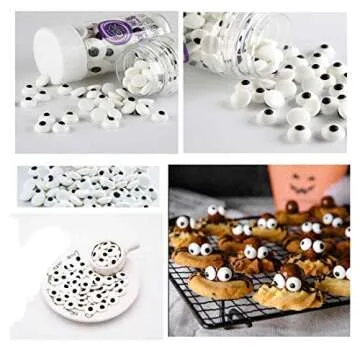Edible Halloween Eyeball Sprinkles for Baking Fun
