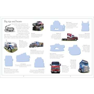 Ultimate Sticker Book: Truck: Over 60 Reusable Full-Color Stickers