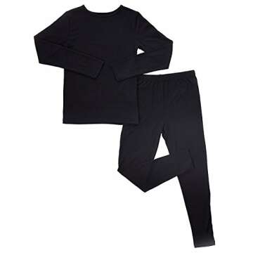 32 Degrees Boys Thermal Shirt and Pants Set for Winter