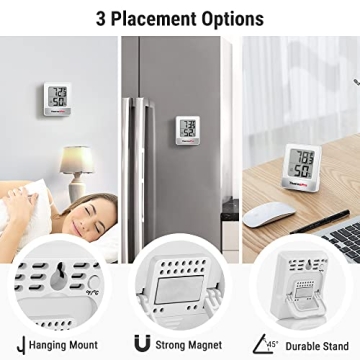 ThermoPro TP49 Digital Hygrometer for Home Temperature Monitoring