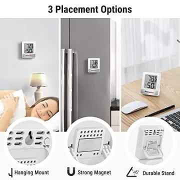 ThermoPro TP49 Digital Hygrometer for Home Temperature Monitoring