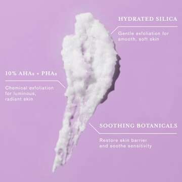 DERMAdoctor KP Bump Eraser Body Scrub Dermatologist Formulated Exfoliant | Keratosis Pilaris Treatment For Dry And Bumpy Skin 10% AHAs + PHAs - 16 fl oz