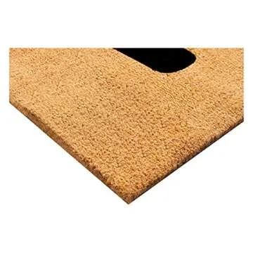 Calloway Mills 100342436NBS Hello Doormat, 24" x 36", Natural/Black
