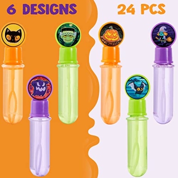 JOYIN 24 PCS Halloween Bubbles - Fun Party Favor Supplies