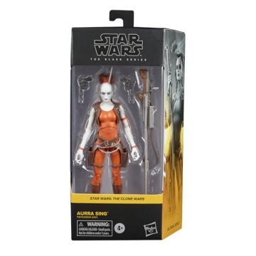 STAR WARS The Black Series Aurra Sing Action Figure – 6-Inch Collectible from The Clone Wars