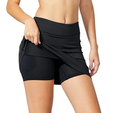 BALEAF Women's Athletic Golf Skirt Tennis Skort Pleated with Pockets