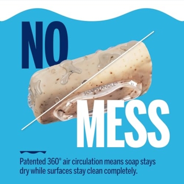 SoapStandle Bar Soap Gripper - Eco-Friendly & Mess-Free Holder