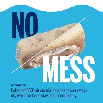 SoapStandle Bar Soap Gripper - Eco-Friendly & Mess-Free Holder