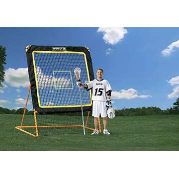 EZGoal 8'X6' Professional Folding Lacrosse Rebounder for Ultimate Practice Sessions