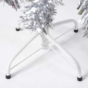 Aluminum Christmas Tree with Color Wheel - Vintage Charm