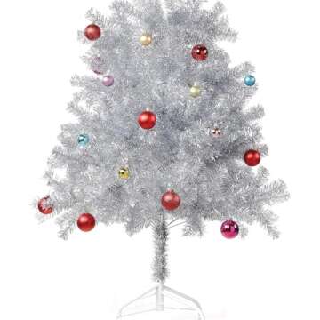 Aluminum Christmas Tree with Color Wheel - Vintage Charm