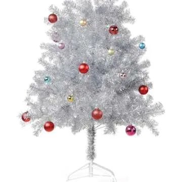 Aluminum Christmas Tree with Color Wheel - Vintage Charm