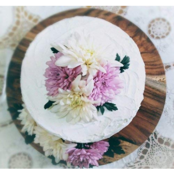 Fazenda Acacia Wood Cake Stand - Rustic and Elegant Serving