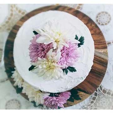 Fazenda Acacia Wood Cake Stand - Rustic and Elegant Serving