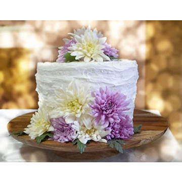 Fazenda Acacia Wood Cake Stand - Rustic and Elegant Serving