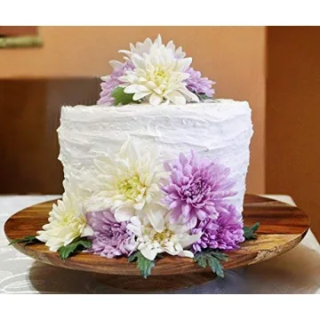 Fazenda Acacia Wood Cake Stand - Rustic and Elegant Serving