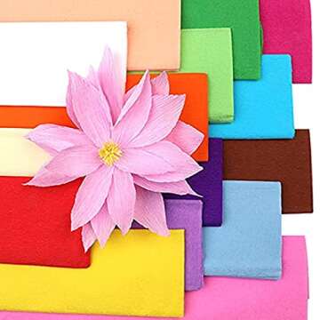 Assorted Premium Crepe Streamers for Crafts and Parties