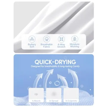 IUGA Tennis Dress with Built-in Shorts and Bra for Women