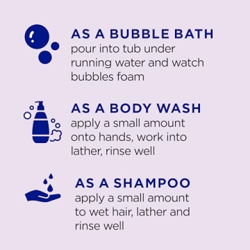 Bubble Bath, Body Wash & Shampoo for Kids