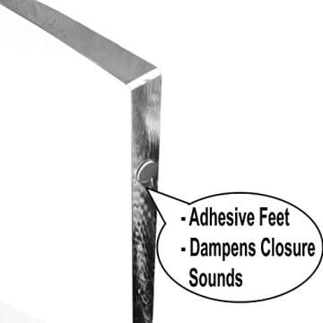 AMT Premium Acrylic Monitor Stand Clear Monitor Stand Clear Monitor Riser Laptop/PC/Multimedia Monitor Stand for Home OfficeF