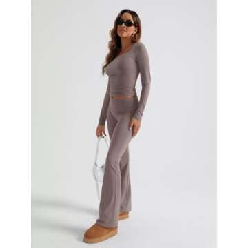 Trendy Queen Women's Two Piece Lounge Sets for Fall