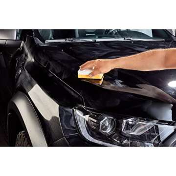 SONAX Dual-Sided Application Sponge for Car Detailing
