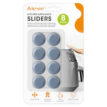 AIEVE Appliance Sliders - 8Pcs Easy-Move Kitchen Gadget for Any Appliance