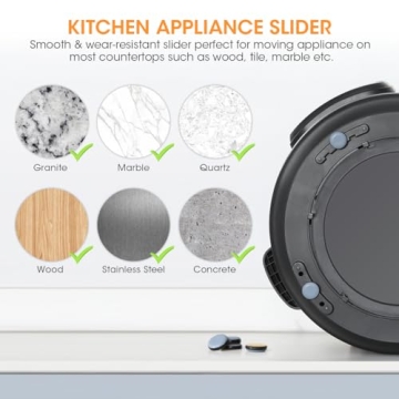 AIEVE Appliance Sliders for Effortless Kitchen Movement