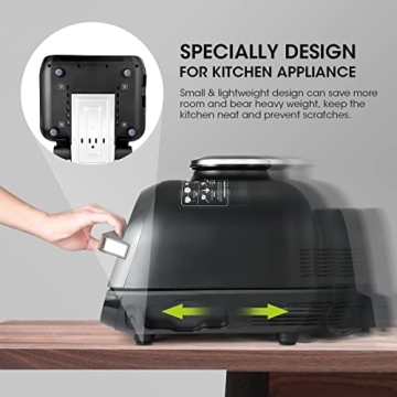 AIEVE Appliance Sliders for Effortless Kitchen Movement
