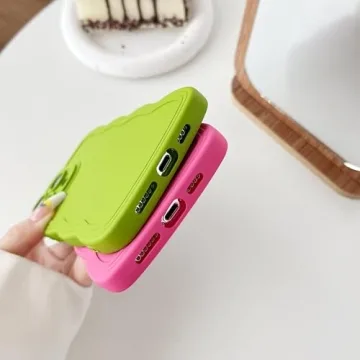 Elegant White Curly Wave iPhone 14 Pro Max Protective Case