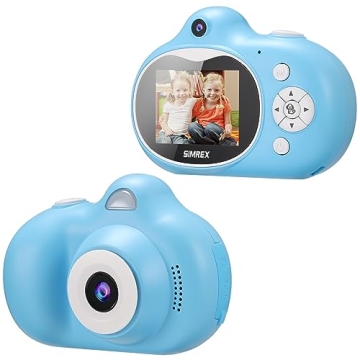 Simrex Kids Camera, Mini Children Digital Camera for Kids Video Camcorder Shockproof Toys with 2.0" ...