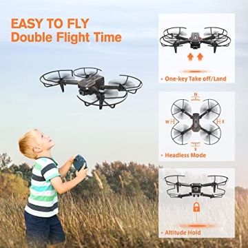 AVIALOGIC Mini Drone with 1080P HD Camera for Kids and Beginners