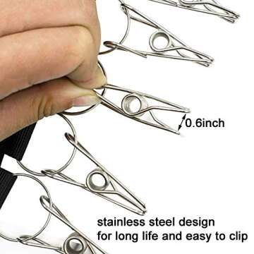 YYST Stainless Steel Cap Organizer Hanger, Hat Holder, Hat Organizer - Change Your Ordinary Hanger to Cap Organizer Hanger,Black