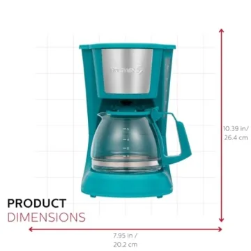 Stylish Holstein 5 Cup Coffee Maker - Elegant and Efficient